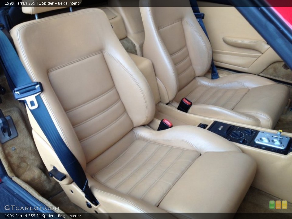 Beige Interior Front Seat for the 1999 Ferrari 355 F1 Spider #66514164