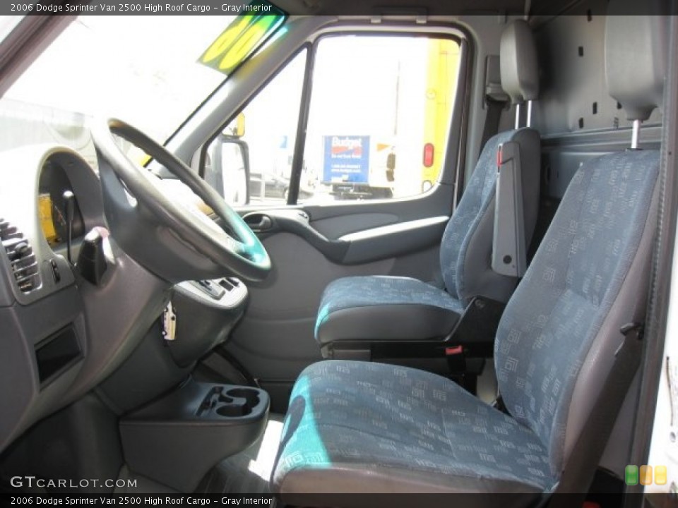 Gray Interior Photo for the 2006 Dodge Sprinter Van 2500 High Roof Cargo #66515415