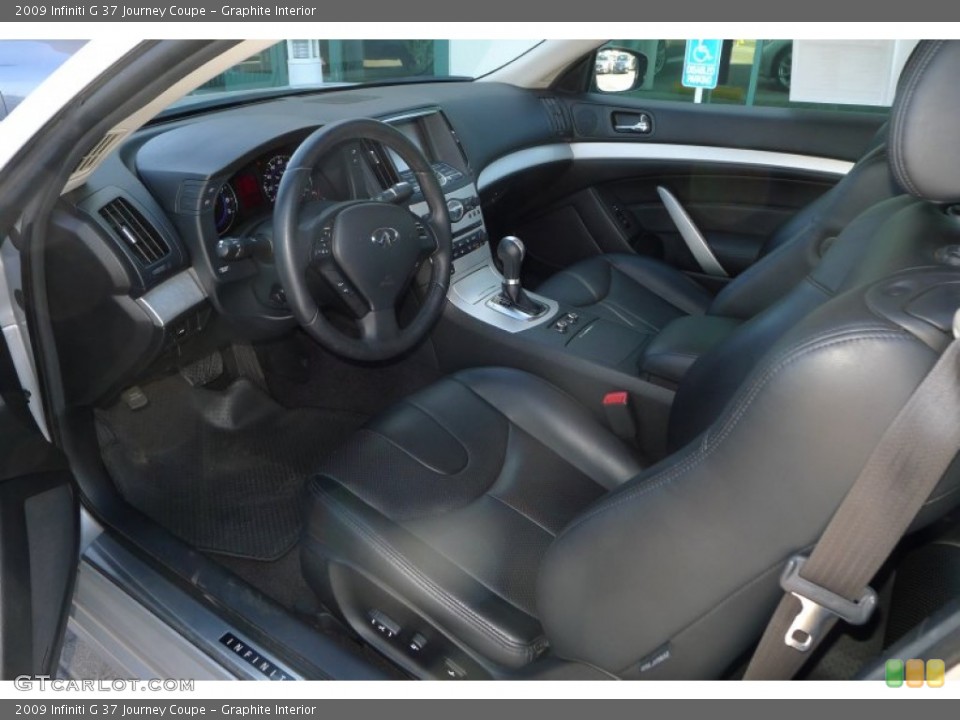 Graphite Interior Photo for the 2009 Infiniti G 37 Journey Coupe #66516510