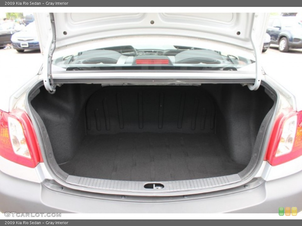 Gray Interior Trunk for the 2009 Kia Rio Sedan #66517422