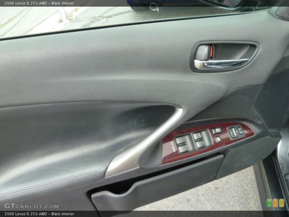 Black Interior Door Panel for the 2006 Lexus IS 250 AWD #66517854