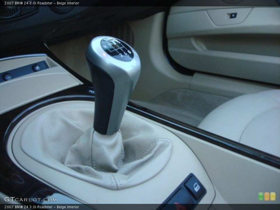 Beige Interior Transmission for the 2007 BMW Z4 3.0i Roadster #66519393