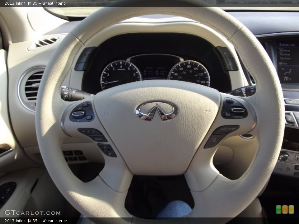 Wheat Interior Steering Wheel for the 2013 Infiniti JX 35 #66520350