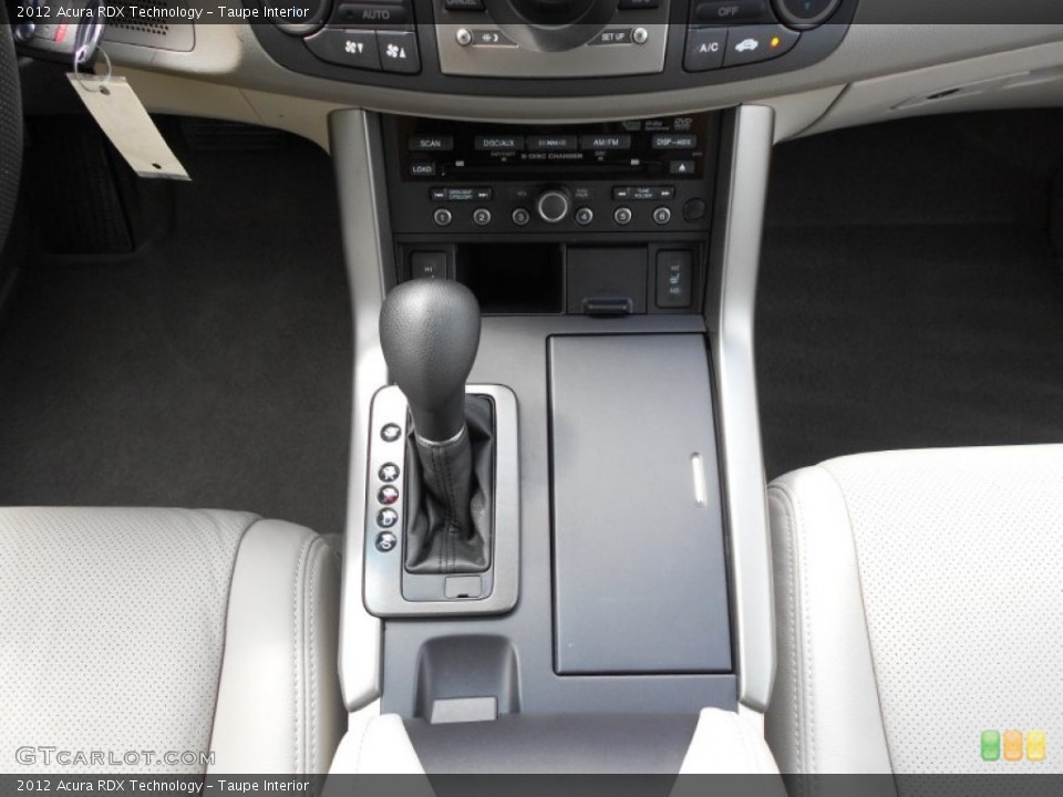 Taupe Interior Transmission for the 2012 Acura RDX Technology #66521484