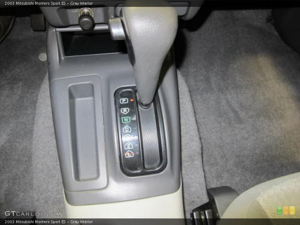 Gray Interior Transmission for the 2003 Mitsubishi Montero Sport ES #66522552