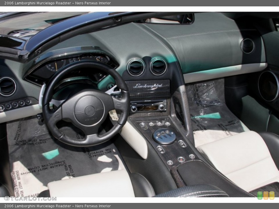 Nero Perseus Interior Dashboard for the 2006 Lamborghini Murcielago Roadster #66531867