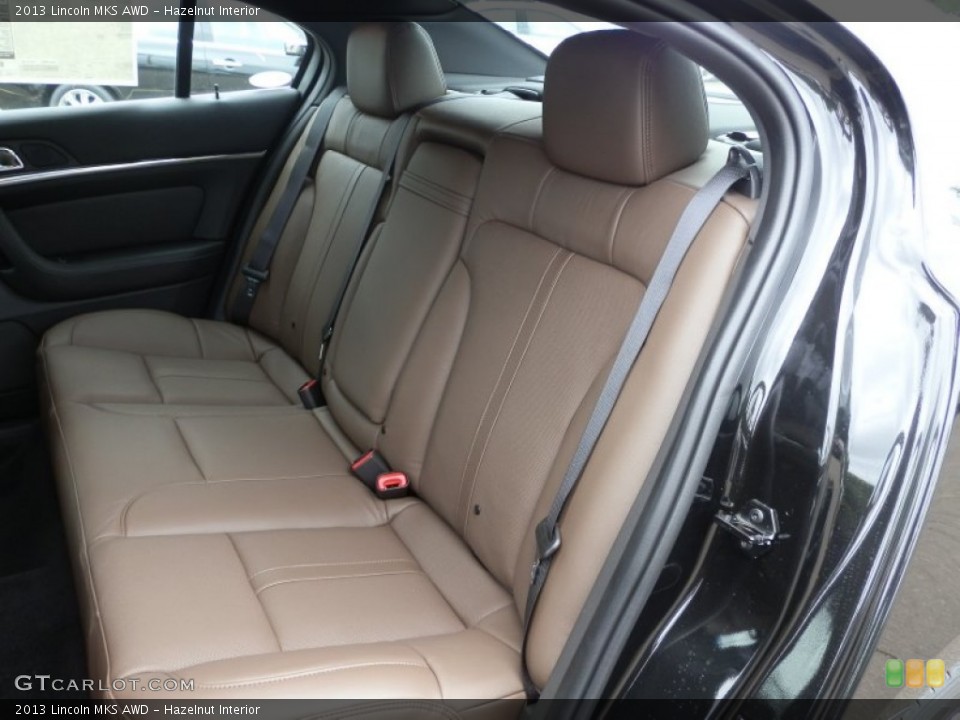 Hazelnut Interior Rear Seat for the 2013 Lincoln MKS AWD #66533886