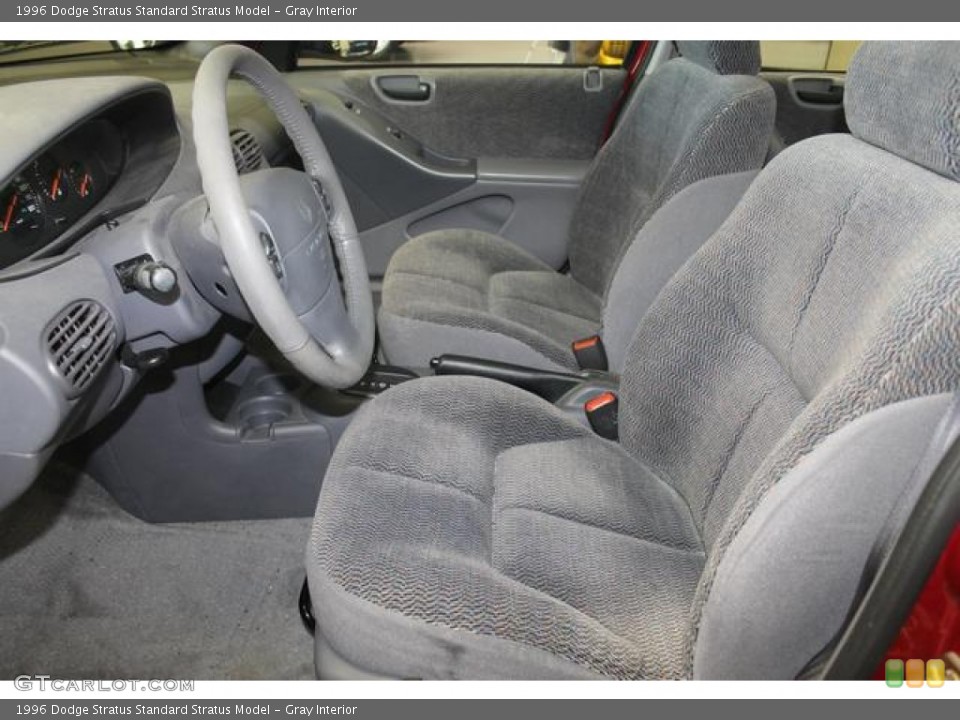 Gray Interior Photo for the 1996 Dodge Stratus  #66534774