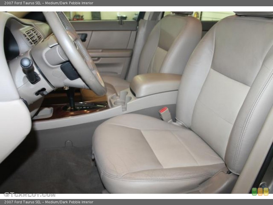 Medium/Dark Pebble Interior Front Seat for the 2007 Ford Taurus SEL #66535170