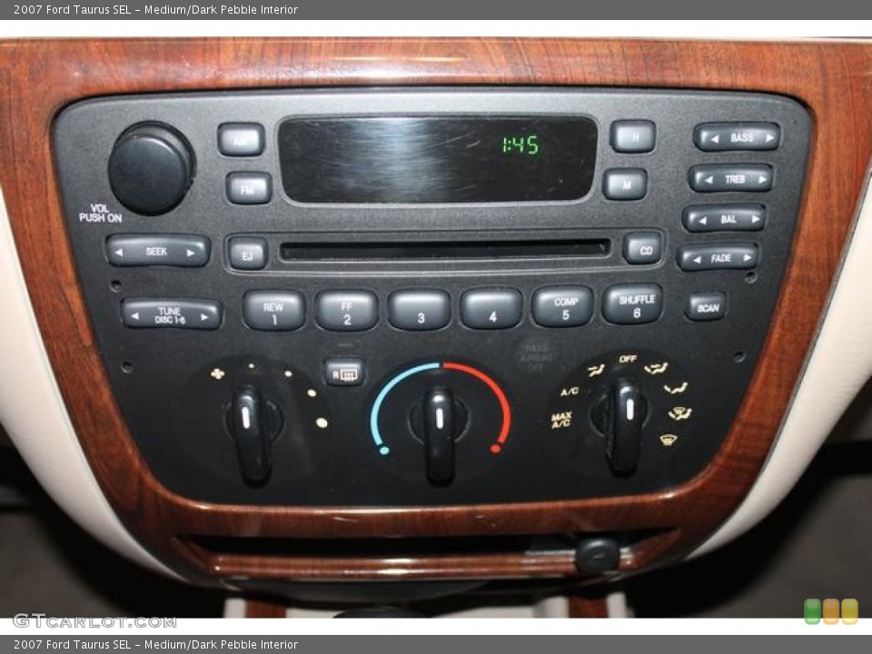 Medium/Dark Pebble Interior Controls for the 2007 Ford Taurus SEL #66535203