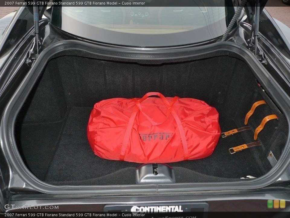 Cuoio Interior Trunk for the 2007 Ferrari 599 GTB Fiorano  #66536259