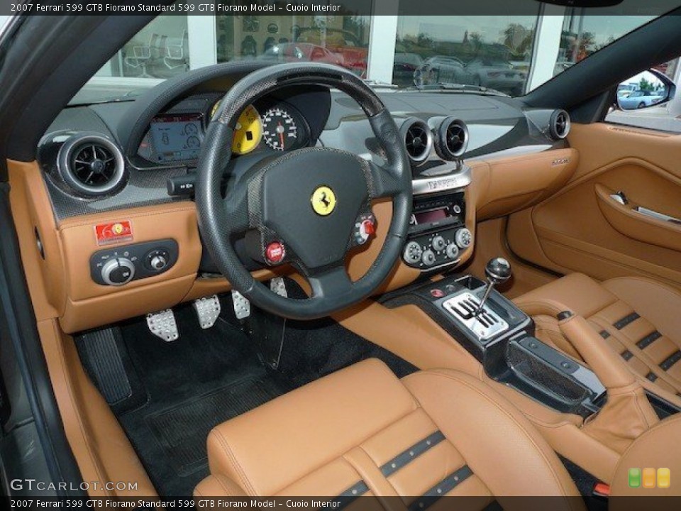 Cuoio 2007 Ferrari 599 GTB Fiorano Interiors