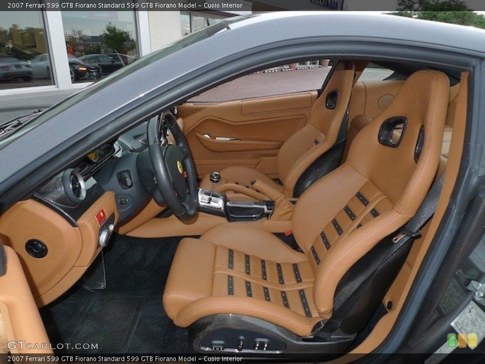 Cuoio Interior Front Seat for the 2007 Ferrari 599 GTB Fiorano  #66536370