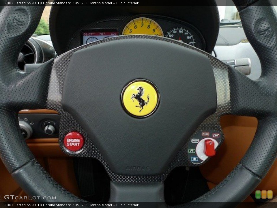 Cuoio Interior Controls for the 2007 Ferrari 599 GTB Fiorano  #66536394