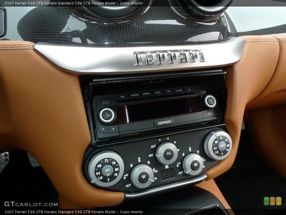 Cuoio Interior Controls for the 2007 Ferrari 599 GTB Fiorano  #66536418