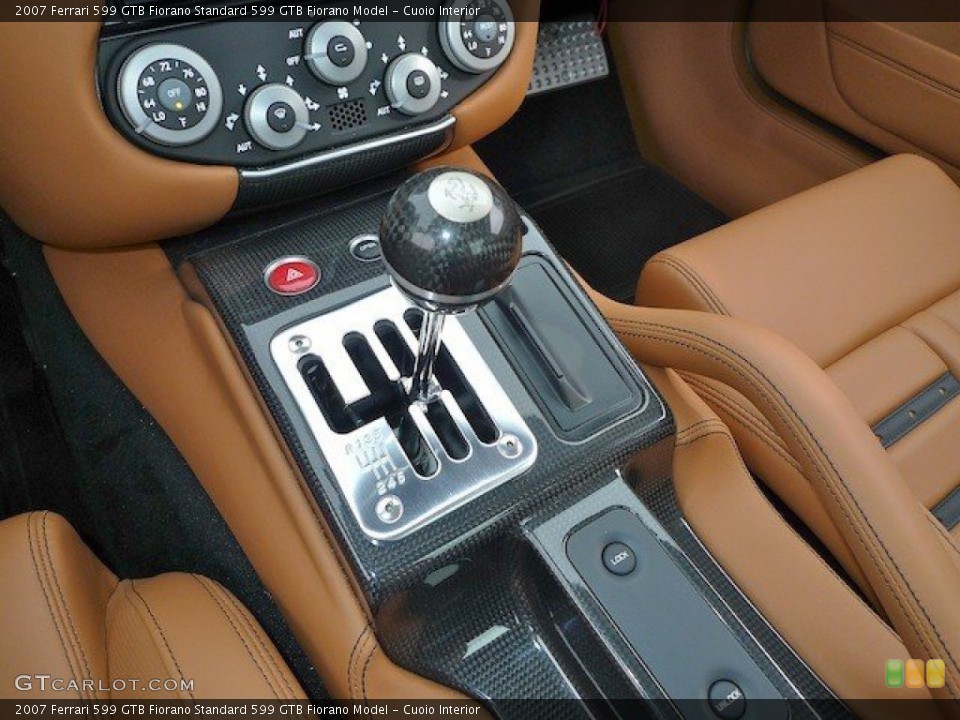Cuoio Interior Transmission for the 2007 Ferrari 599 GTB Fiorano  #66536427