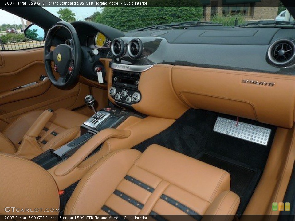 Cuoio Interior Dashboard for the 2007 Ferrari 599 GTB Fiorano  #66536445
