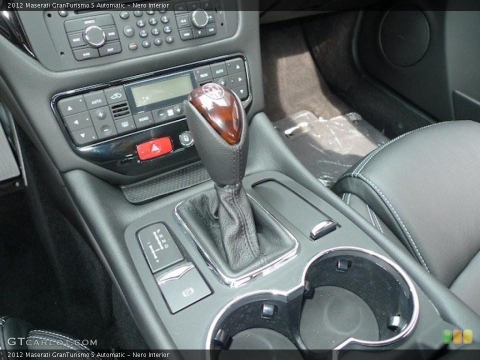 Nero Interior Transmission for the 2012 Maserati GranTurismo S Automatic #66536658