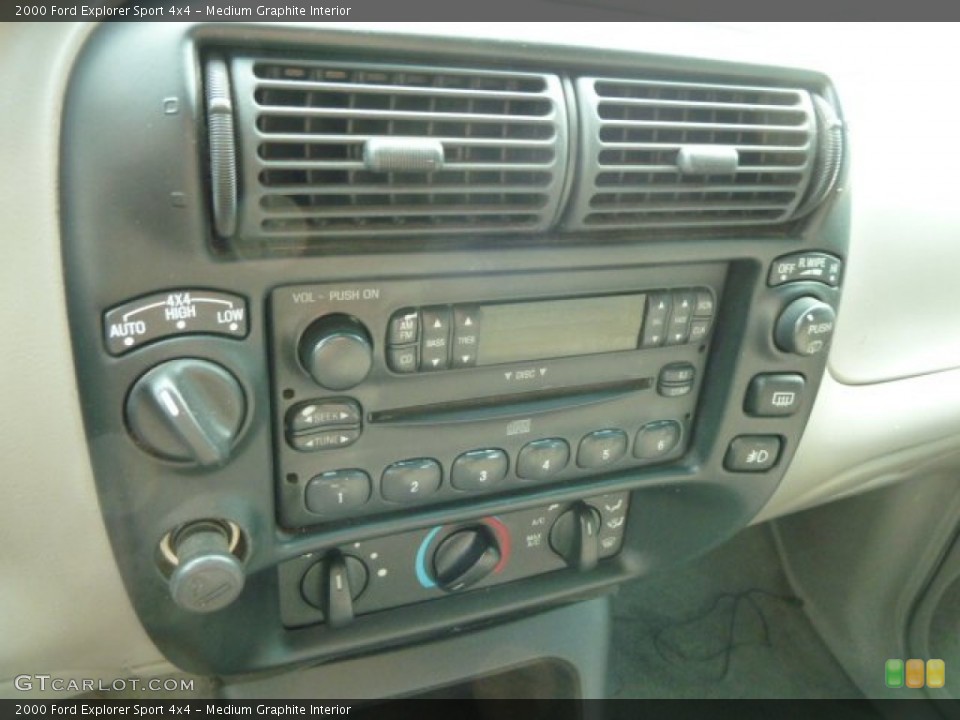 Medium Graphite Interior Audio System for the 2000 Ford Explorer Sport 4x4 #66542355