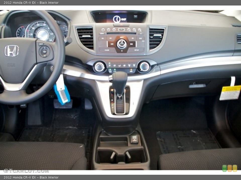 Black Interior Dashboard for the 2012 Honda CR-V EX #66545001