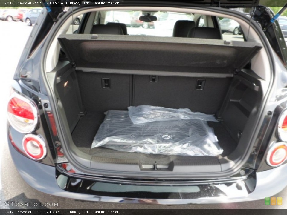 Jet Black/Dark Titanium Interior Trunk for the 2012 Chevrolet Sonic LTZ Hatch #66545283