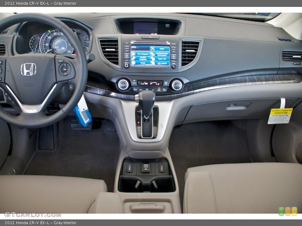Gray Interior Dashboard for the 2012 Honda CR-V EX-L #66546759