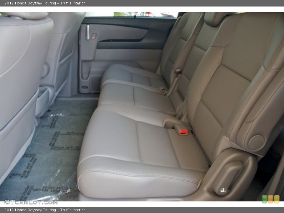 Truffle Interior Rear Seat for the 2012 Honda Odyssey Touring #66547359