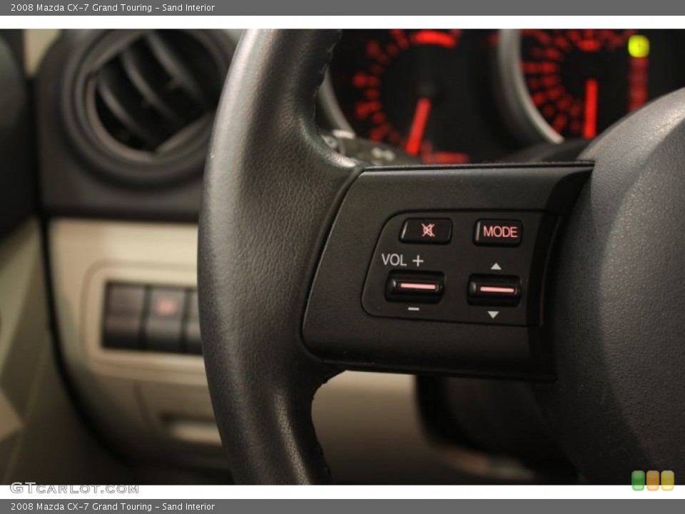 Sand Interior Controls for the 2008 Mazda CX-7 Grand Touring #66549240