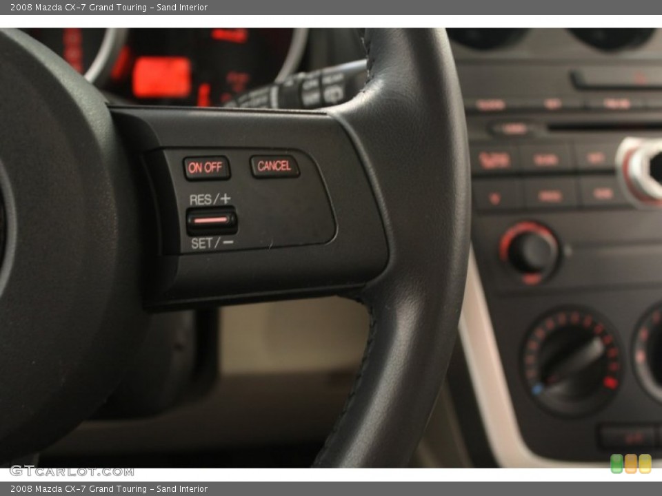 Sand Interior Controls for the 2008 Mazda CX-7 Grand Touring #66549243