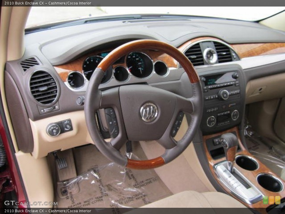 Cashmere/Cocoa Interior Dashboard for the 2010 Buick Enclave CX #66550854