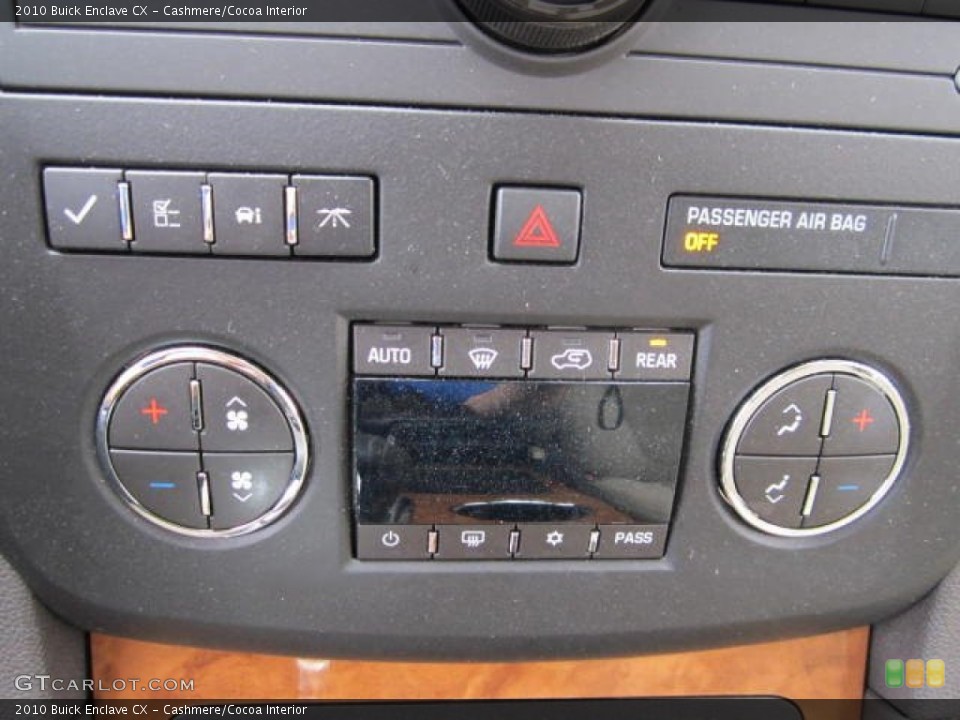 Cashmere/Cocoa Interior Controls for the 2010 Buick Enclave CX #66550905