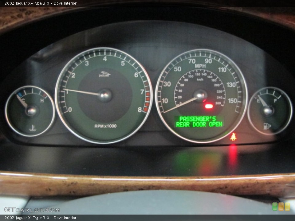 Dove Interior Gauges for the 2002 Jaguar X-Type 3.0 #66551689