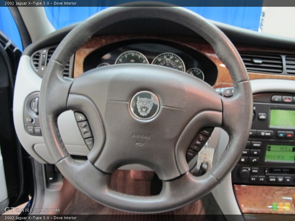Dove Interior Steering Wheel for the 2002 Jaguar X-Type 3.0 #66551707