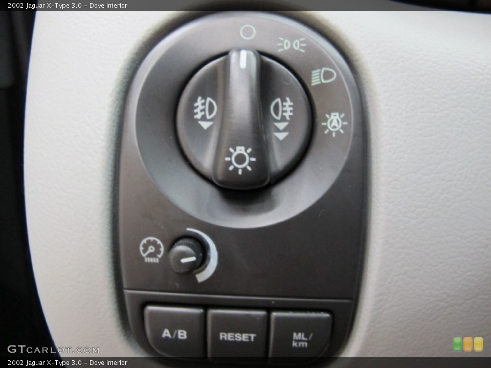 Dove Interior Controls for the 2002 Jaguar X-Type 3.0 #66551716