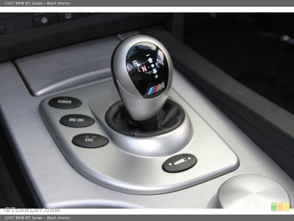 Black Interior Transmission for the 2007 BMW M5 Sedan #66553210