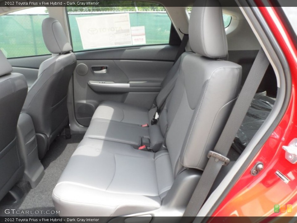 Dark Gray Interior Photo for the 2012 Toyota Prius v Five Hybrid #66553378