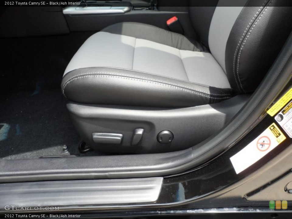 Black/Ash Interior Front Seat for the 2012 Toyota Camry SE #66553603