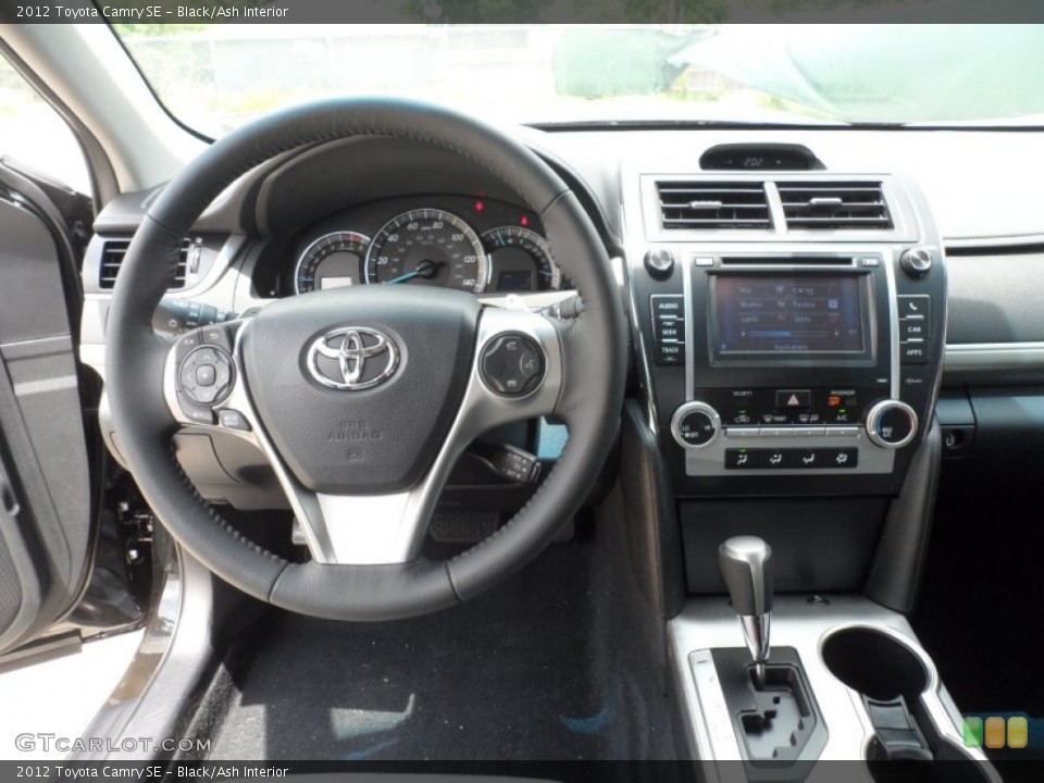 Black/Ash Interior Dashboard for the 2012 Toyota Camry SE #66553609