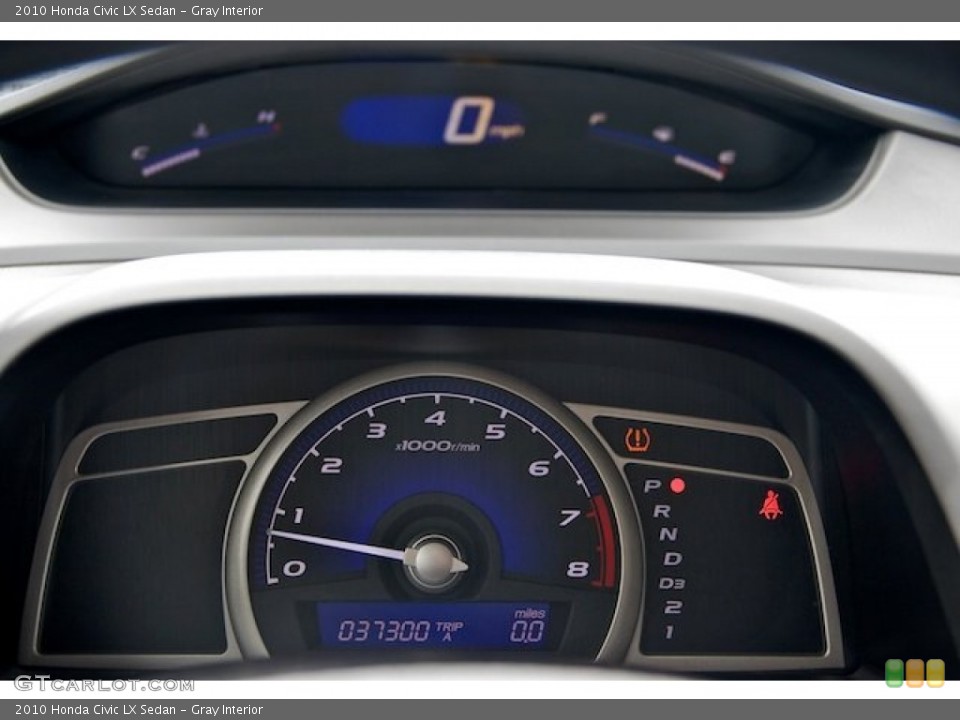 Gray Interior Gauges for the 2010 Honda Civic LX Sedan #66557988