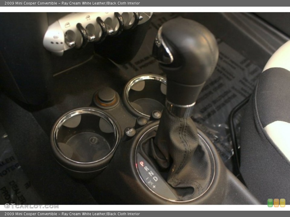 Ray Cream White Leather/Black Cloth Interior Transmission for the 2009 Mini Cooper Convertible #66558114
