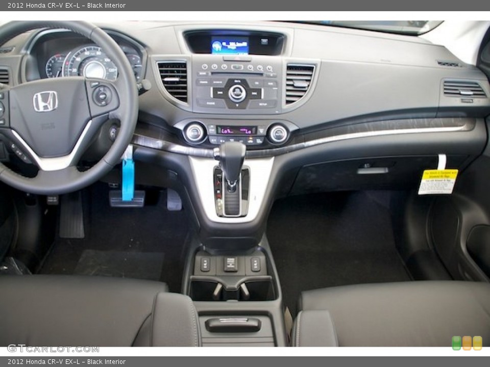 Black Interior Dashboard for the 2012 Honda CR-V EX-L #66559509