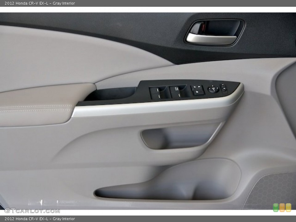 Gray Interior Controls for the 2012 Honda CR-V EX-L #66559881
