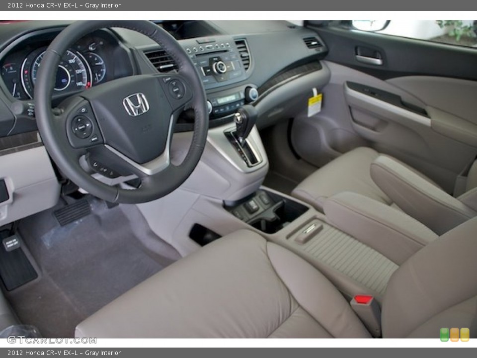 Gray Interior Photo for the 2012 Honda CR-V EX-L #66559893