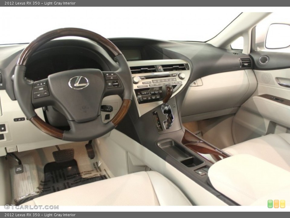Light Gray Interior Dashboard for the 2012 Lexus RX 350 #66560205