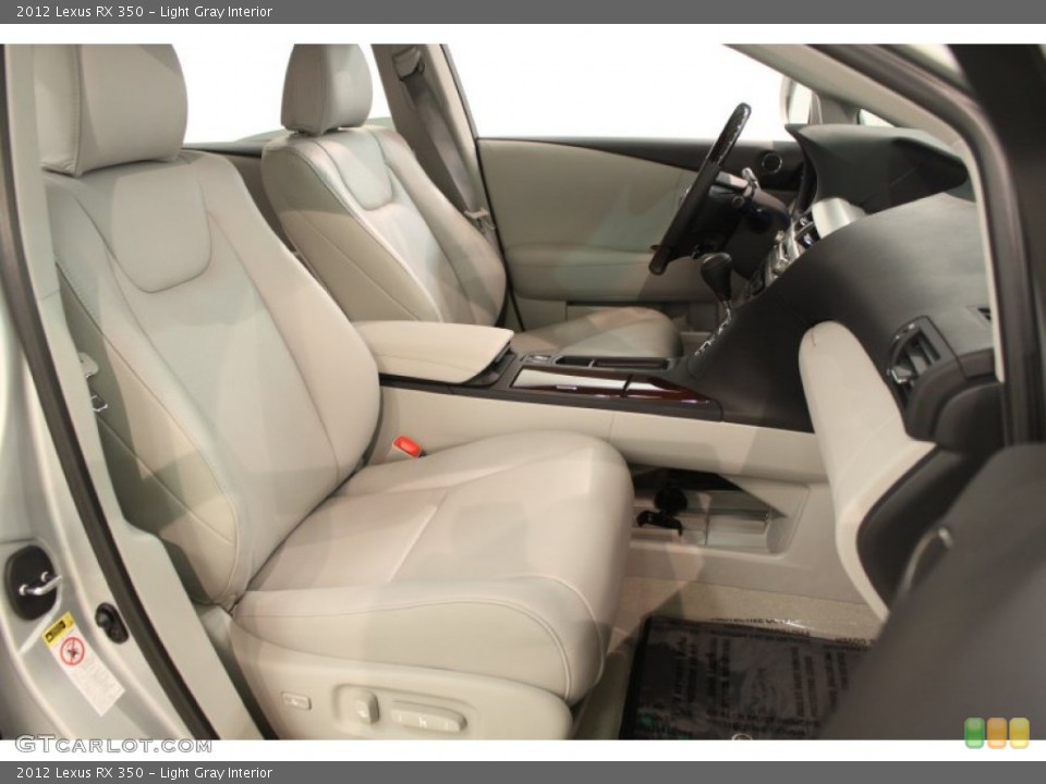 Light Gray Interior Front Seat for the 2012 Lexus RX 350 #66560262