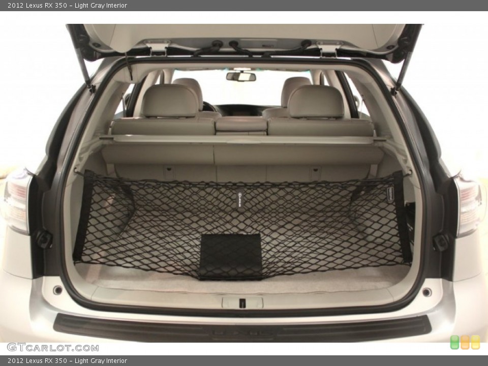Light Gray Interior Trunk for the 2012 Lexus RX 350 #66560289
