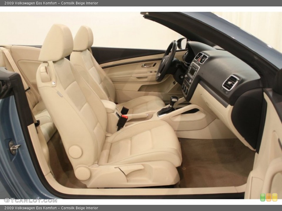 Cornsilk Beige Interior Photo for the 2009 Volkswagen Eos Komfort #66561315