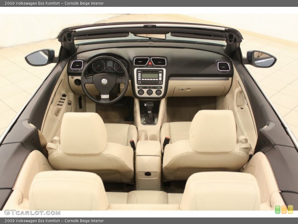 Cornsilk Beige Interior Photo for the 2009 Volkswagen Eos Komfort #66561348