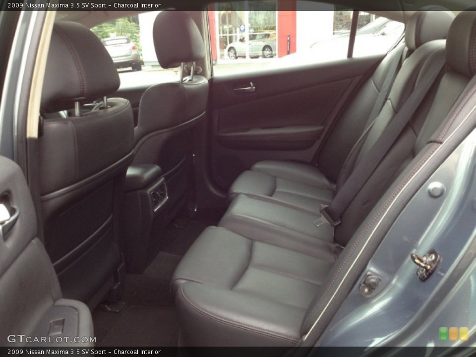 Charcoal Interior Photo for the 2009 Nissan Maxima 3.5 SV Sport #66563088