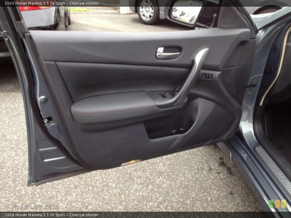 Charcoal Interior Door Panel for the 2009 Nissan Maxima 3.5 SV Sport #66563118